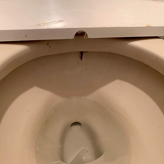 お掃除前
