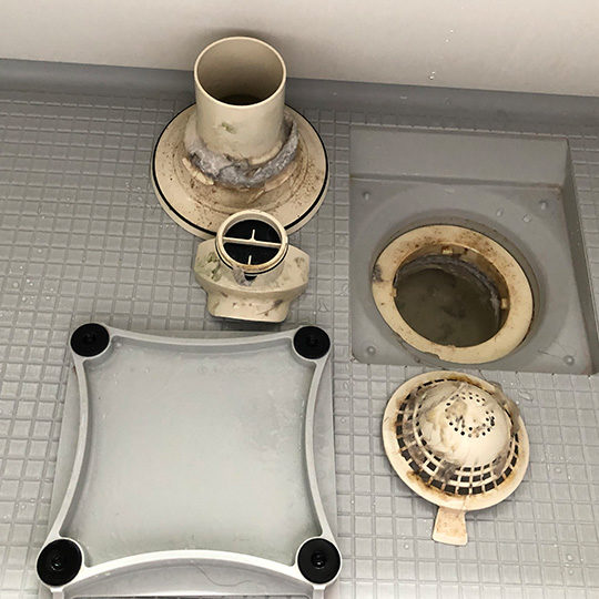 お掃除前