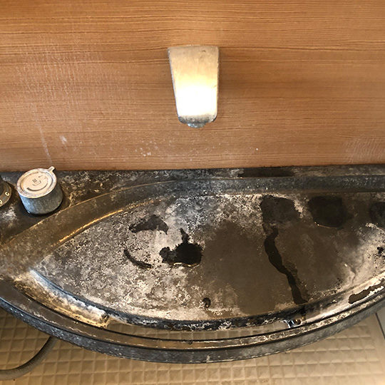 お掃除前
