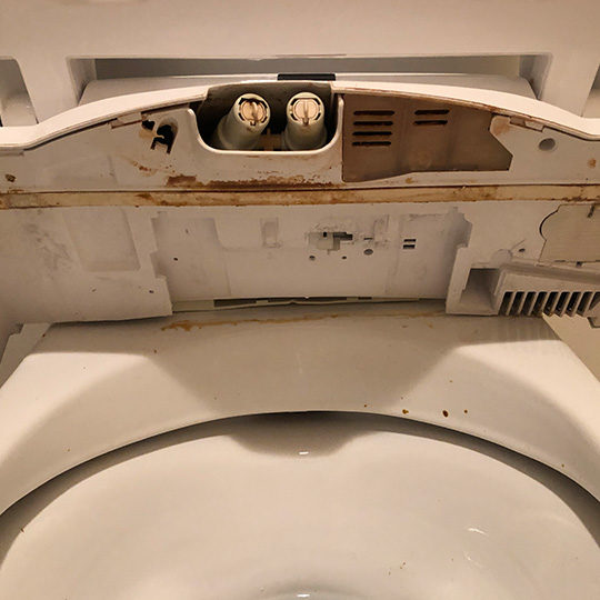 お掃除前