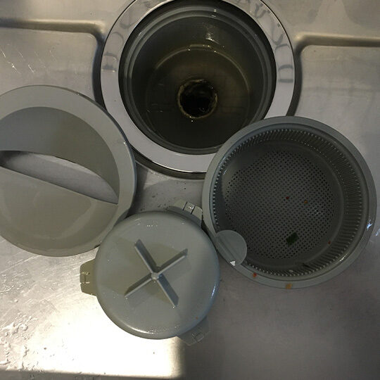お掃除前