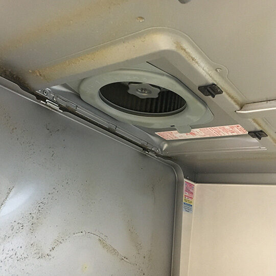 お掃除前