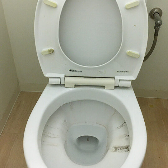 お掃除前