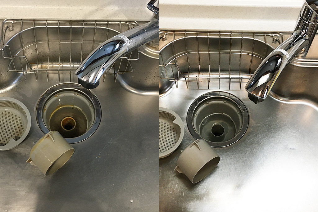 シンクの水垢汚れの落とし方はこれ ナチュラル材だけでピッカピカっ 愛知県名古屋市のハウスクリーニングはbeppo